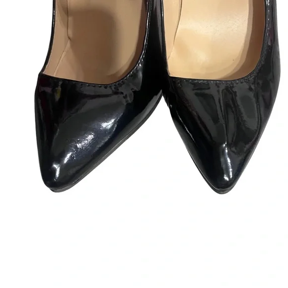 Christian Louboutin Black and Red Stiletto Heels sz 39 - Picture 5 of 13